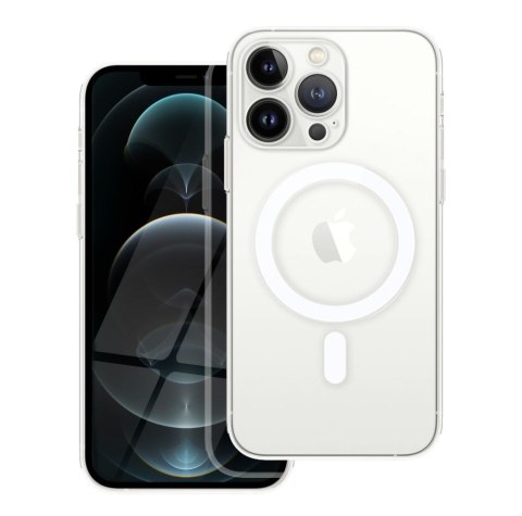Futerał CLEAR MAG COVER z ochroną aparatu kompatybilny z MagSafe do IPHONE 12 Pro transparentny Futerał CLEAR MAG COVER z ochroną aparatu kompatybilny z MagSafe do IPHONE 12 Pro transparentny