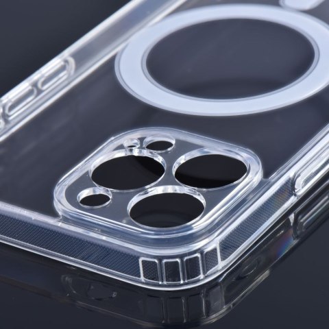 Futerał CLEAR MAG COVER z ochroną aparatu kompatybilny z MagSafe do IPHONE 12 Pro transparentny Futerał CLEAR MAG COVER z ochroną aparatu kompatybilny z MagSafe do IPHONE 12 Pro transparentny
