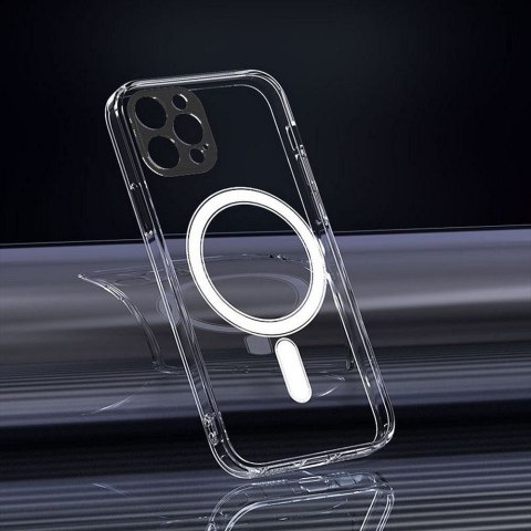 Futerał CLEAR MAG COVER z ochroną aparatu kompatybilny z MagSafe do IPHONE 13 Pro transparentny Futerał CLEAR MAG COVER z ochroną aparatu kompatybilny z MagSafe do IPHONE 13 Pro transparentny