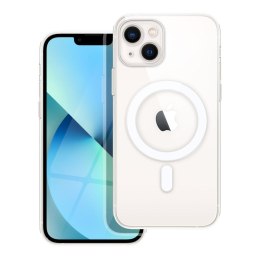 Futerał CLEAR MAG COVER z ochroną aparatu kompatybilny z MagSafe do IPHONE 13 transparentny