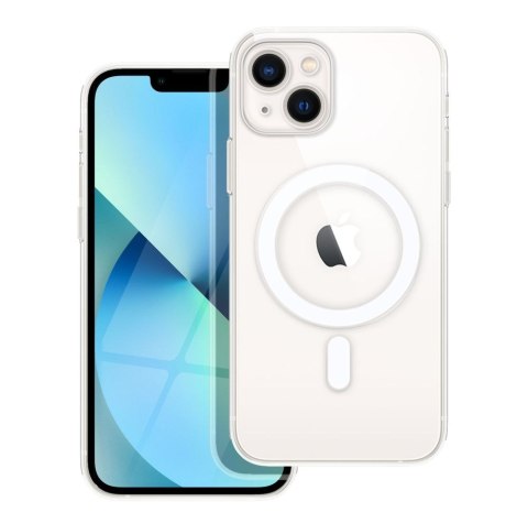Futerał CLEAR MAG COVER z ochroną aparatu kompatybilny z MagSafe do IPHONE 13 transparentny Futerał CLEAR MAG COVER z ochroną aparatu kompatybilny z MagSafe do IPHONE 13 transparentny