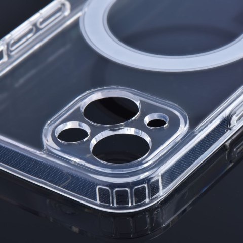 Futerał CLEAR MAG COVER z ochroną aparatu kompatybilny z MagSafe do IPHONE 13 transparentny Futerał CLEAR MAG COVER z ochroną aparatu kompatybilny z MagSafe do IPHONE 13 transparentny