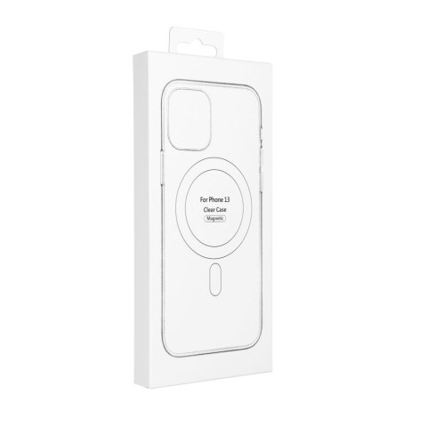 Futerał CLEAR MAG COVER z ochroną aparatu kompatybilny z MagSafe do IPHONE 13 transparentny Futerał CLEAR MAG COVER z ochroną aparatu kompatybilny z MagSafe do IPHONE 13 transparentny