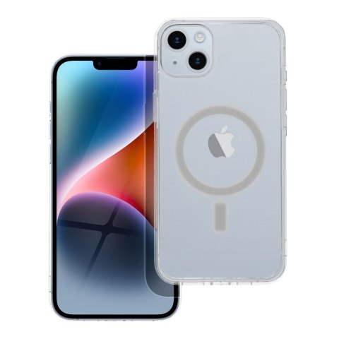 Futerał CLEAR MAG COVER z ochroną aparatu kompatybilny z MagSafe do IPHONE 14 Plus transparentny Futerał CLEAR MAG COVER z ochroną aparatu kompatybilny z MagSafe do IPHONE 14 Plus transparentny