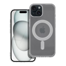 Futerał CLEAR MAG COVER kompatybilny z MagSafe do IPHONE 15 transparentny