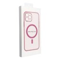 Futerał CLEAR MAG COVER z ochroną aparatu kompatybilny z MagSafe do IPHONE 14 Pro Max pink glitter Futerał CLEAR MAG COVER z ochroną aparatu kompatybilny z MagSafe do IPHONE 14 Pro Max pink glitter