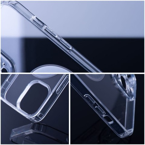 Futerał CLEAR MAG COVER z ochroną aparatu kompatybilny z MagSafe do IPHONE 16 Plus transparentny Futerał CLEAR MAG COVER z ochroną aparatu kompatybilny z MagSafe do IPHONE 16 Plus transparentny