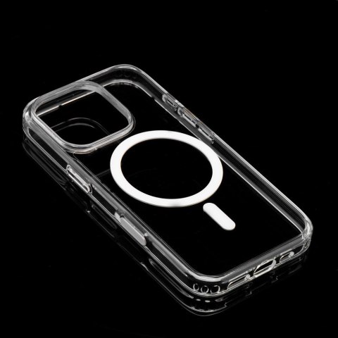 Futerał nieżółknący Clear Elite Mag Cover kompatybilny z MagSafe i Camera Control button pasuje do IPHONE 16 PRO transparent Futerał nieżółknący Clear Elite Mag Cover kompatybilny z MagSafe i Camera Control button pasuje do IPHONE 16 PRO transparent