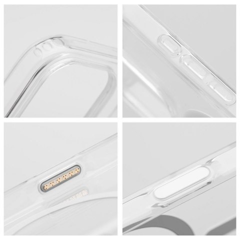 Futerał nieżółknący Clear Elite Mag Cover kompatybilny z MagSafe i Camera Control button pasuje do IPHONE 16 PRO transparent Futerał nieżółknący Clear Elite Mag Cover kompatybilny z MagSafe i Camera Control button pasuje do IPHONE 16 PRO transparent