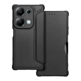 Kabura RAZOR Book do XIAOMI Redmi Note 13 Pro 4G / POCO M6 Pro 4G czarny