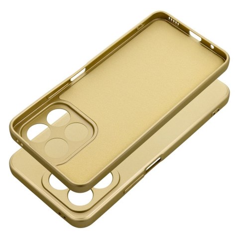 Futerał METALLIC do HONOR X8A złoty Futerał METALLIC do HONOR X8A złoty