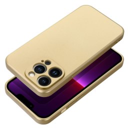 Futerał METALLIC do IPHONE 14 złoty