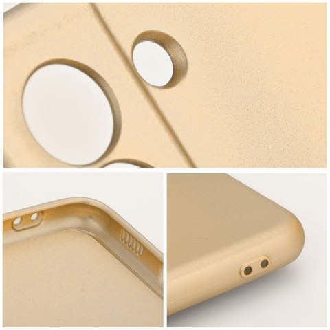 Futerał METALLIC do IPHONE 14 złoty Futerał METALLIC do IPHONE 14 złoty