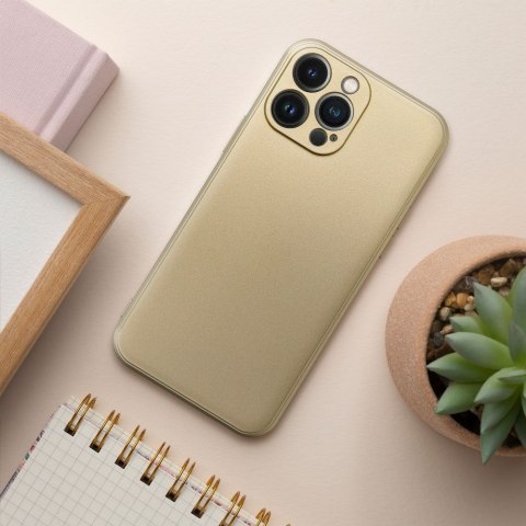 Futerał METALLIC do IPHONE 15 Plus złoty Futerał METALLIC do IPHONE 15 Plus złoty