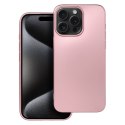 Futerał METALLIC do IPHONE 15 Pro Max różowy Futerał METALLIC do IPHONE 15 Pro Max różowy
