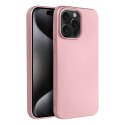 Futerał METALLIC do IPHONE 15 Pro Max różowy Futerał METALLIC do IPHONE 15 Pro Max różowy