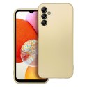 Futerał METALLIC do SAMSUNG A14 5G / A14 4G złoty Futerał METALLIC do SAMSUNG A14 5G / A14 4G złoty