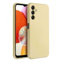 Futerał METALLIC do SAMSUNG A14 5G / A14 4G złoty Futerał METALLIC do SAMSUNG A14 5G / A14 4G złoty