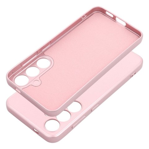 Futerał METALLIC do SAMSUNG S24 różowy Futerał METALLIC do SAMSUNG S24 różowy