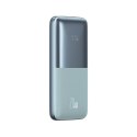 BASEUS powerbank 10000 mAh + kabel USB A do Typ C PD QC3.0 3A 20W PPBD040103 niebieski