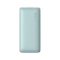 BASEUS powerbank 10000 mAh + kabel USB A do Typ C PD QC3.0 3A 20W PPBD040103 niebieski