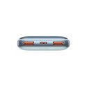 BASEUS powerbank 10000 mAh + kabel USB A do Typ C PD QC3.0 3A 20W PPBD040103 niebieski