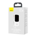 BASEUS powerbank 10000 mAh z wbudowanym kablem Typ C + kabel USB A do Typ C PD QC3.0 3A 22,5W PPQD020102 biały