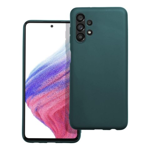 Futerał MATT do SAMSUNG A13 5G / A04S ciemnozielony Futerał MATT do SAMSUNG A13 5G / A04S ciemnozielony