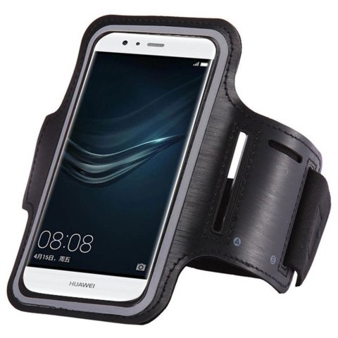Armband do biegania opaska na ramię na telefon smartfon 6 cali czarny Armband do biegania opaska na ramię na telefon smartfon 6 cali czarny