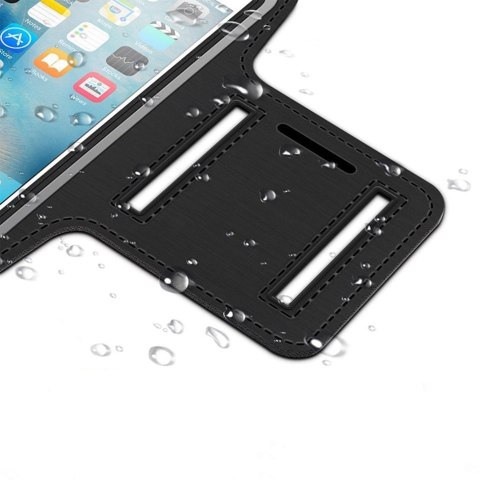 Armband do biegania opaska na ramię na telefon smartfon 6 cali czarny Armband do biegania opaska na ramię na telefon smartfon 6 cali czarny