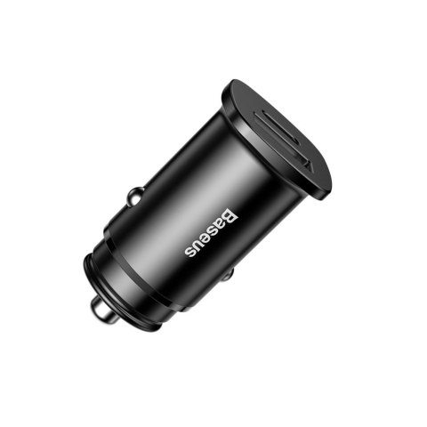 Baseus Square PPS inteligentna ładowarka samochodowa z portami USB Quick Charge 4.0 QC 4.0 i USB-C PD 3.0 SCP czarny (CCALL-AS01 Baseus Square PPS inteligentna ładowarka samochodowa z portami USB Quick Charge 4.0 QC 4.0 i USB-C PD 3.0 SCP czarny (CCALL-AS01