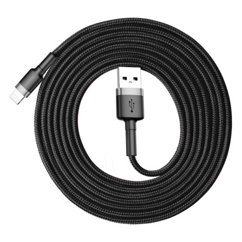 Kabel Baseus Cafule USB-A / Lightning 1.5A QC 3.0 2 m - czarny Kabel Baseus Cafule USB-A / Lightning 1.5A QC 3.0 2 m - czarny