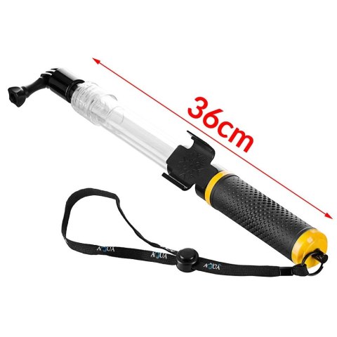 Wypornościowy wysięgnik selfie do kamer sportowych GoPro SJCAM Wypornościowy wysięgnik selfie do kamer sportowych GoPro SJCAM