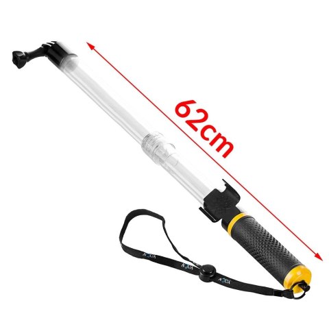 Wypornościowy wysięgnik selfie do kamer sportowych GoPro SJCAM Wypornościowy wysięgnik selfie do kamer sportowych GoPro SJCAM