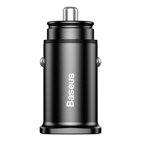 Baseus Square inteligentna ładowarka samochodowa 2x USB QC3.0 Quick Charge 3.0 SCP AFC 30W czarny (CCALL-DS01) Baseus Square inteligentna ładowarka samochodowa 2x USB QC3.0 Quick Charge 3.0 SCP AFC 30W czarny (CCALL-DS01)