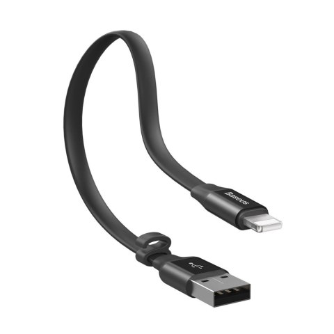 Kabel Baseus Nimble USB-A / Lightning 2A 0.23 m - czarny Kabel Baseus Nimble USB-A / Lightning 2A 0.23 m - czarny