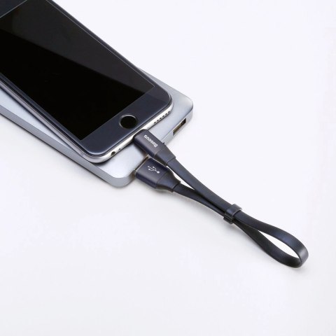 Kabel Baseus Nimble USB-A / Lightning 2A 0.23 m - czarny Kabel Baseus Nimble USB-A / Lightning 2A 0.23 m - czarny