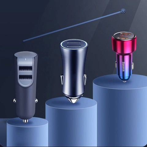 Ładowarka Baseus Magic Series PPS CCMLC20C-01 samochodowa 45W USB-C PD / USB-A QC - czarna Ładowarka Baseus Magic Series PPS CCMLC20C-01 samochodowa 45W USB-C PD / USB-A QC - czarna
