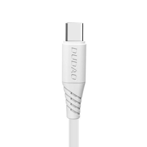 Dudao przewód kabel USB / USB Typ C 5A 2m biały (L2T 2m white) Dudao przewód kabel USB / USB Typ C 5A 2m biały (L2T 2m white)