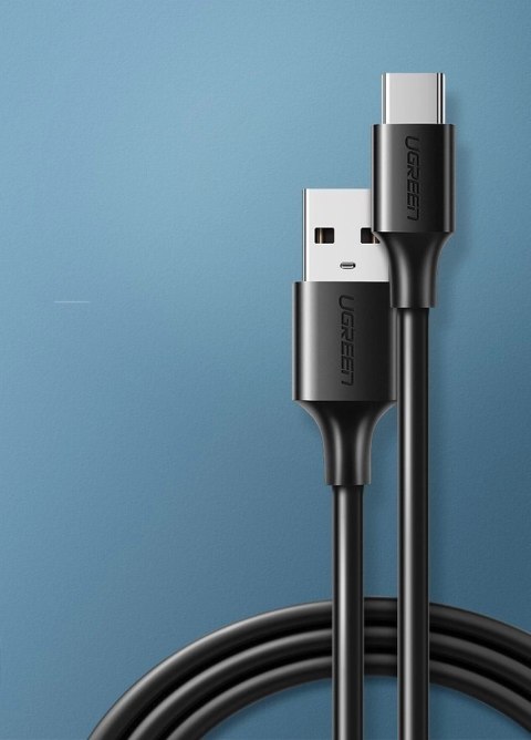 Kabel Ugreen US287 60118 USB-A / USB-C 3A 2m - czarny