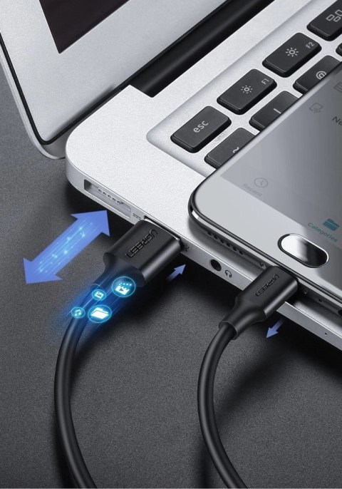 Kabel Ugreen US289 60138 micro USB / USB-A 2m - czarny
