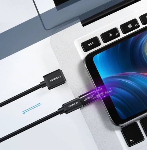 Ugreen adapter przejściówka z micro USB na USB Typ C czarny (30391)