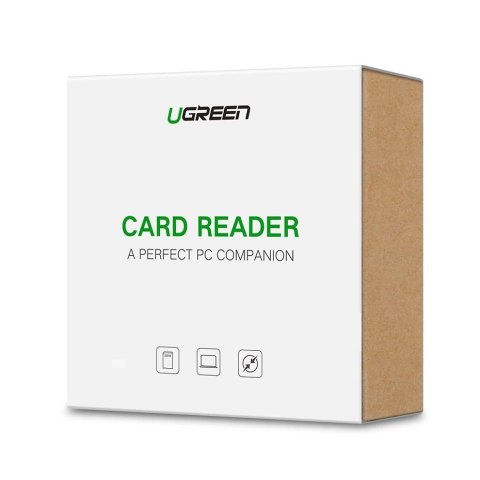 Ugreen czytnik kart SD / micro SD na USB 3.0 czarny (CR127 20250)