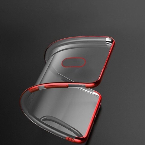 Clear Color case żelowy pokrowiec etui z metaliczną ramką Xiaomi Redmi 8A niebieski Clear Color case żelowy pokrowiec etui z metaliczną ramką Xiaomi Redmi 8A niebieski