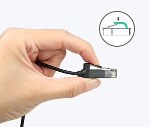 Kabel Ugreen NW122 70653 sieciowy Ethernet patchcord RJ45 Cat 6A UTP do 10Gb/s 3 m - czarny