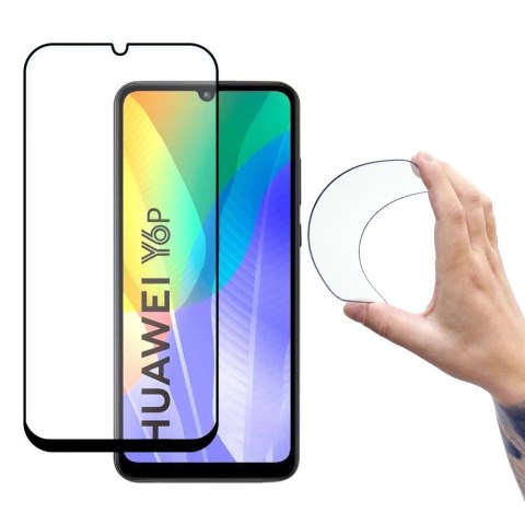 Szkło hybrydowe Wozinsky Full Cover Flexi Nano na Huawei Y6p Szkło hybrydowe Wozinsky Full Cover Flexi Nano na Huawei Y6p