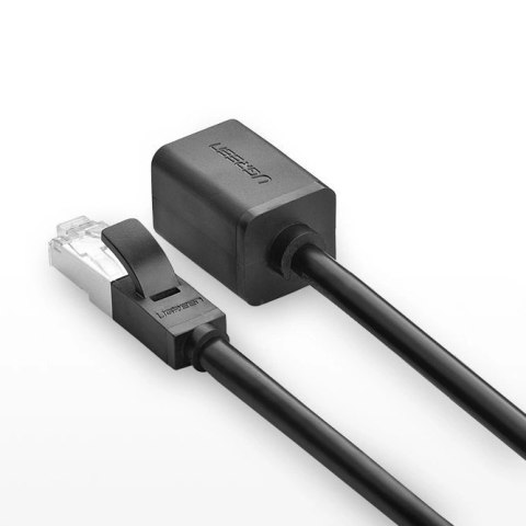 Kabel Ugreen NW112 11281 sieciowy Ethernet RJ45 (żeński) - RJ45 (męski) F/UTP Cat. 6 1 Gbps 2m - czarny Kabel Ugreen NW112 11281 sieciowy Ethernet RJ45 (żeński) - RJ45 (męski) F/UTP Cat. 6 1 Gbps 2m - czarny