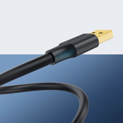 Kabel Ugreen US128 10370 USB-A 3.0 / USB-A 3.0 5Gb/s 1m - czarny