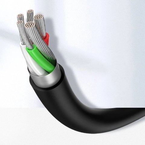 Kabel Ugreen US287 60117 USB-A / USB-C 3A 1.5m - czarny