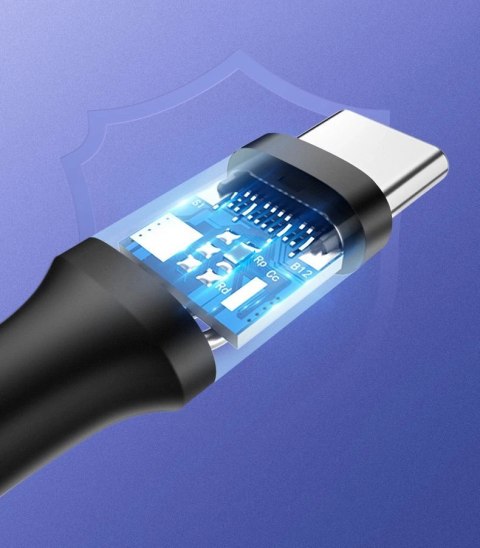 Kabel Ugreen US287 60117 USB-A / USB-C 3A 1.5m - czarny